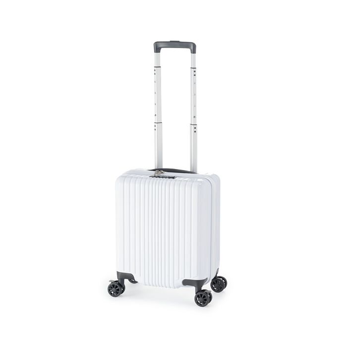 A L I ハードキャリーケース FiLPake フィルパケ 1～2泊 25 L～29 ALI 6060 14 W WH ホワイト アジア ラゲージ スーツケース コインロッカー収納 LCC持ち込み 前輪ストッパー YKK社製ジッパー