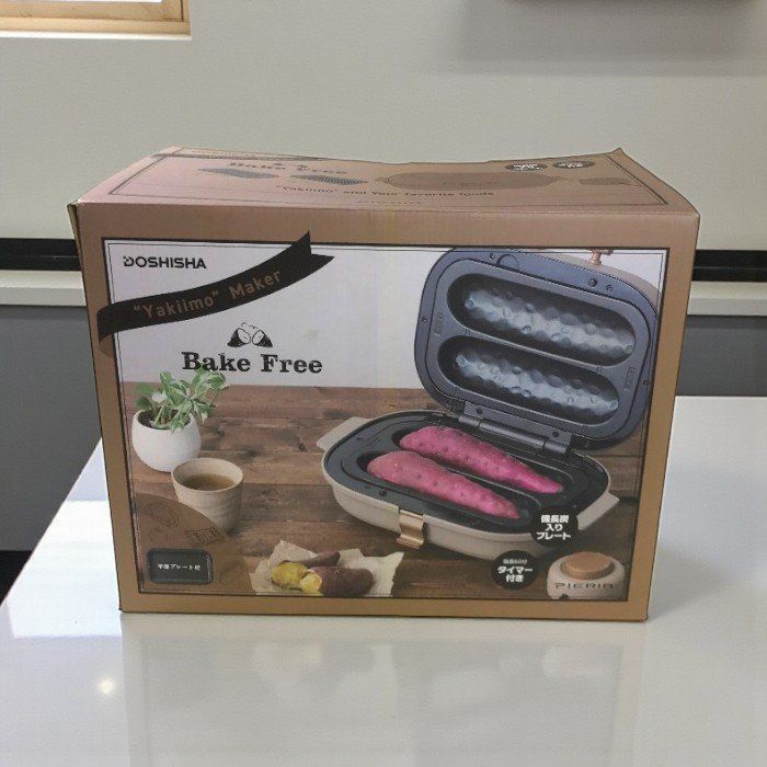 焼き芋　ドウシシャ　WFV-102(T) BROWN ドウシシャ「焼き芋メーカー」がリニューアル、アナログタイマー搭載