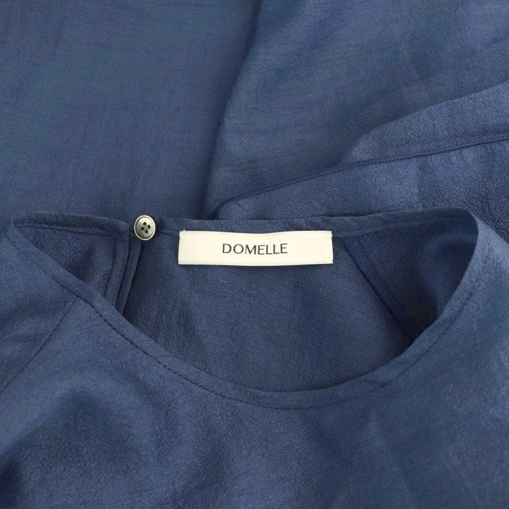 ドメル DOMELLE 24年製 AIRY BLOUSE WITH TIE ブラウス プルオーバー