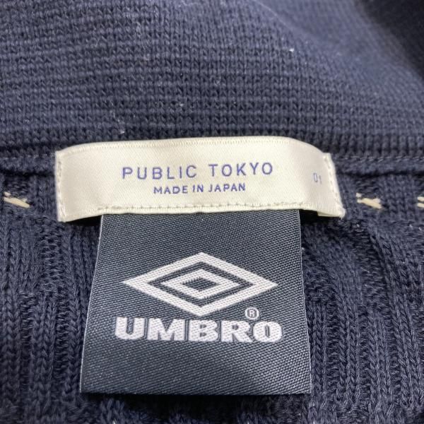 中古】UMBRO×PUBLIC TOKYO ニットメイドゲームシャツ サイズ01
