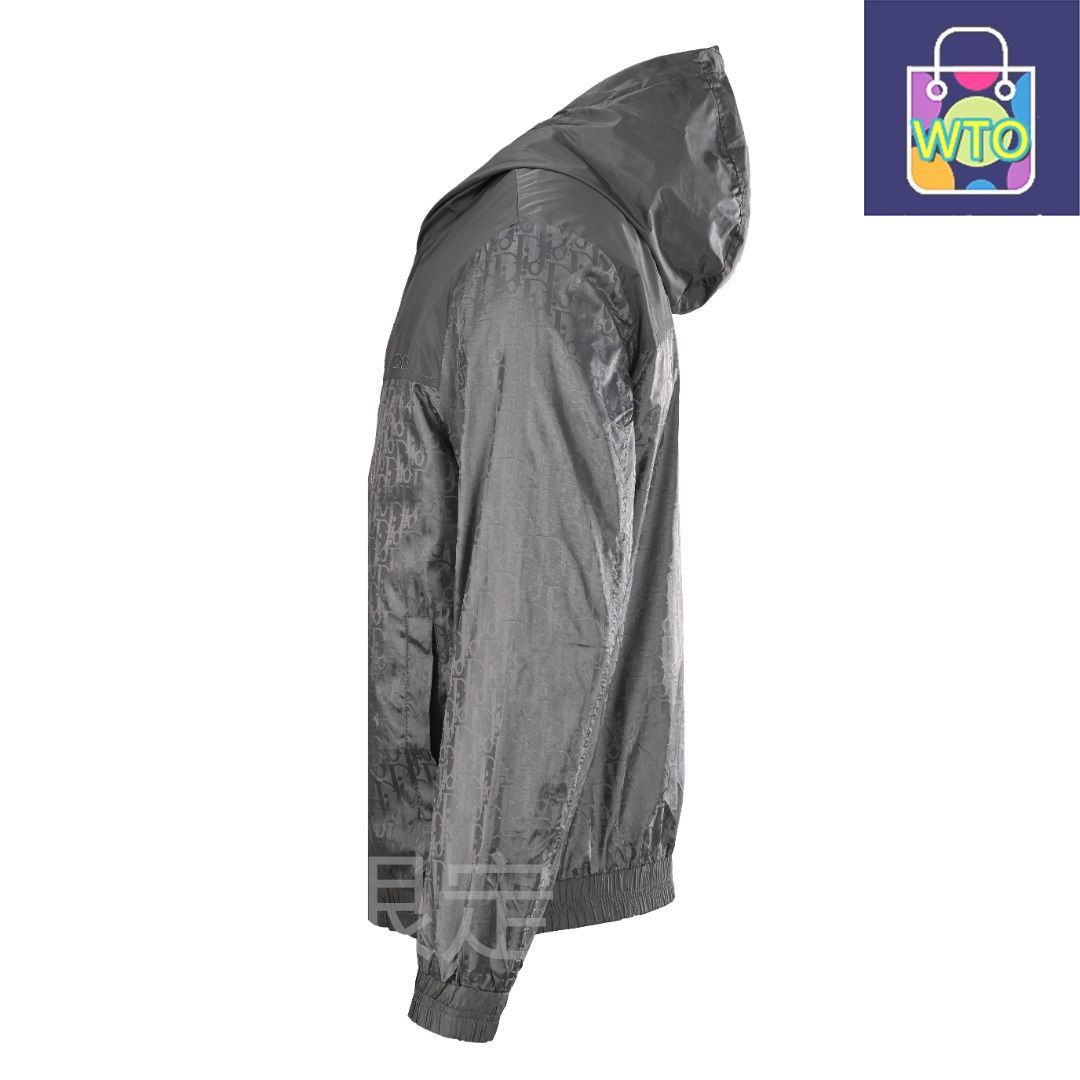 今日特価】Dior ディオール 胸元ロゴフルプリントパッチワークフード