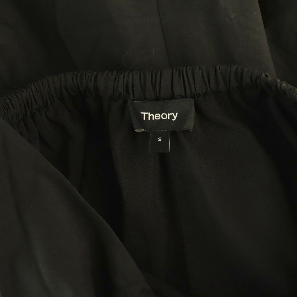 【中古】セオリー Theory 25SS SOFT LAWN VNK OPEN BK DR ワンピース ロング ノースリーブ S ブラック /HK ■OS コレクション セオリー Theory 25SS SOFT LAWN VNK OPEN BK DR