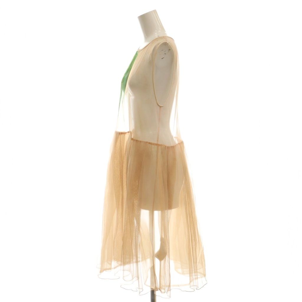 アメリヴィンテージ　チュールワンピース アメリヴィンテージ Ameri VINTAGE MARGOT GEL ART DRESS チュール