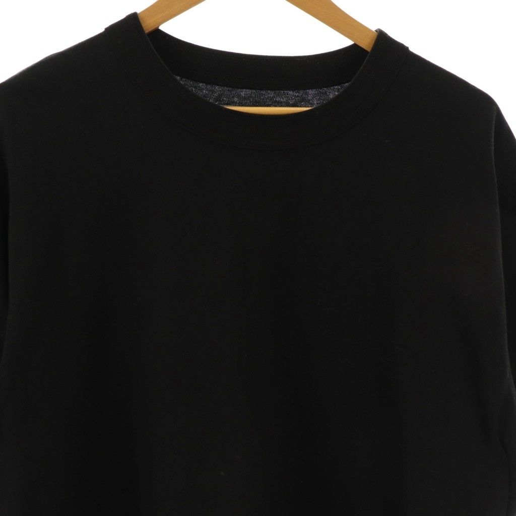 【中古】サカイ sacai SCU-301 オーバーサイズTシャツ 半袖 プルオーバー コットン 1 黒 /NR ■OS ■SH メンズ サカイ sacai SCU-301 オーバーサイズTシャツ 半袖 プルオーバー