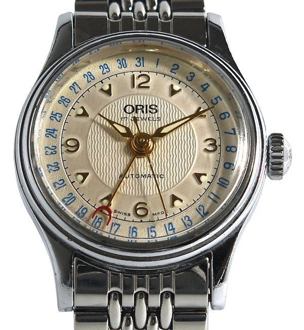 ☆ORIS オリス ポインターデイト 7405 裏スケ 自動巻き レディース