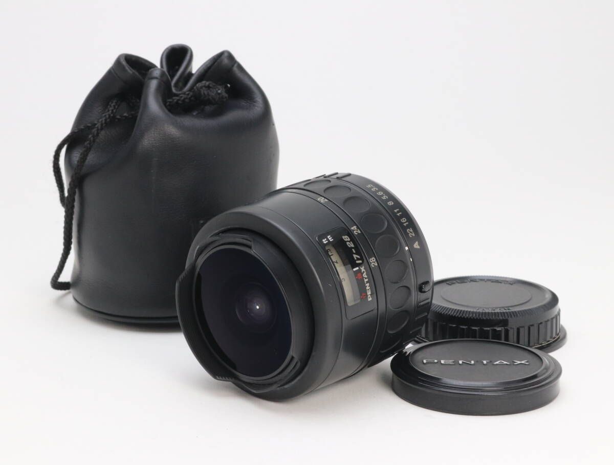 AB- (良品) PENTAX ペンタックス F 17-28mm F3.5-4.5 フィッシュアイ 初期不良返品対応 111-125