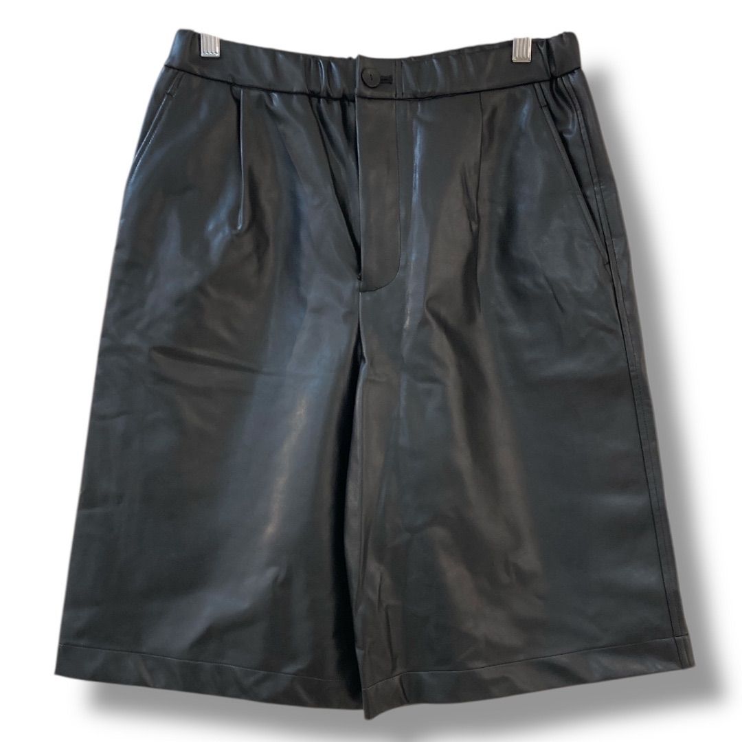 GALERIE VIE ギャルリーヴィー レザーライク ハーフパンツ サイズ36