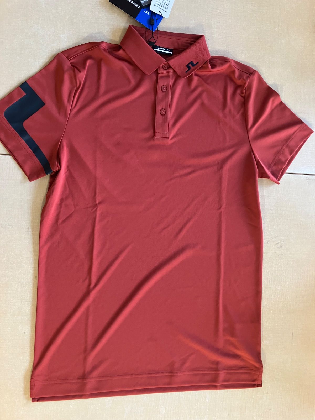 J. ゴルフウェア Sサイズ レッド 071-24844--44-064