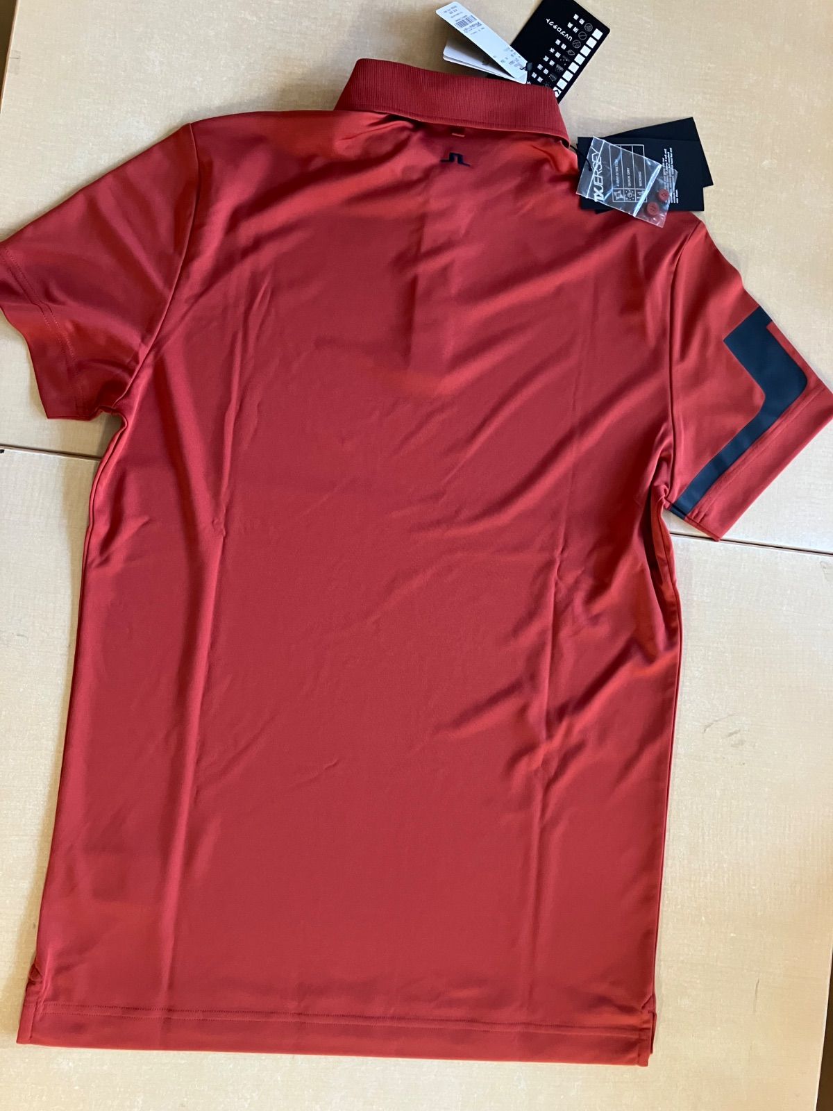 J. ゴルフウェア Sサイズ レッド 071-24844--44-064