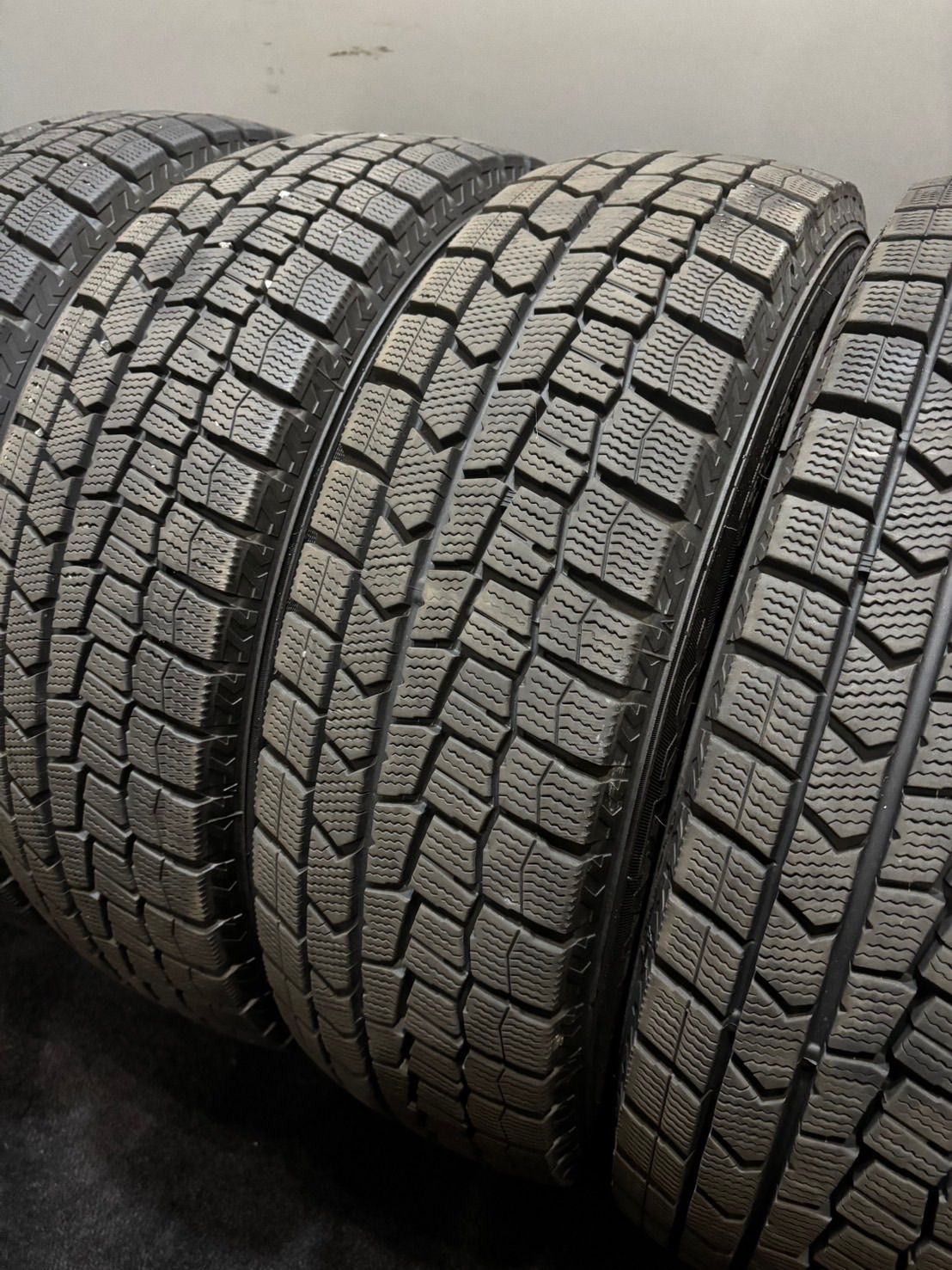 ☆175/70R14 DUNLOP/WINTER MAXX WM02 20年製 スタッドレス 4本