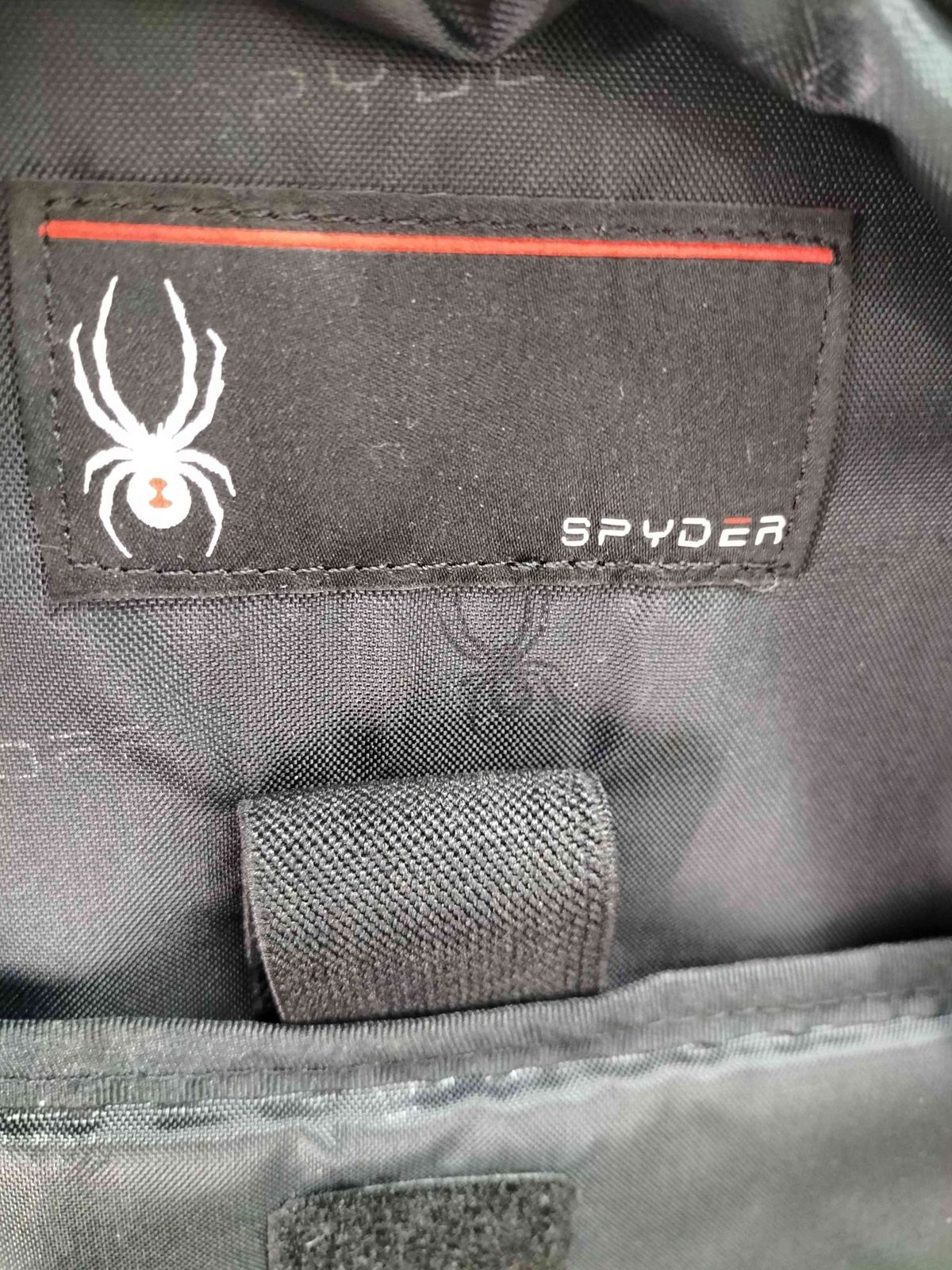 スパイダー SPYDER クリアビニール ロゴプリントバッグパック メンズ FREE 
