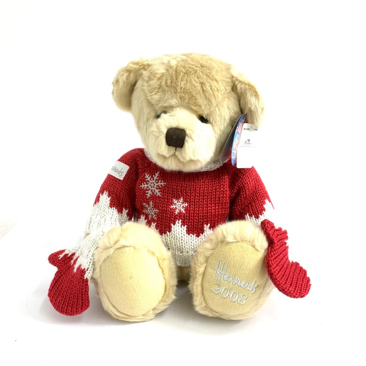 新品　2008 ハロッズ　ぬいぐるみ Harrods ハロッズ ぬいぐるみ イヤーベア 2008 クリスマスベア