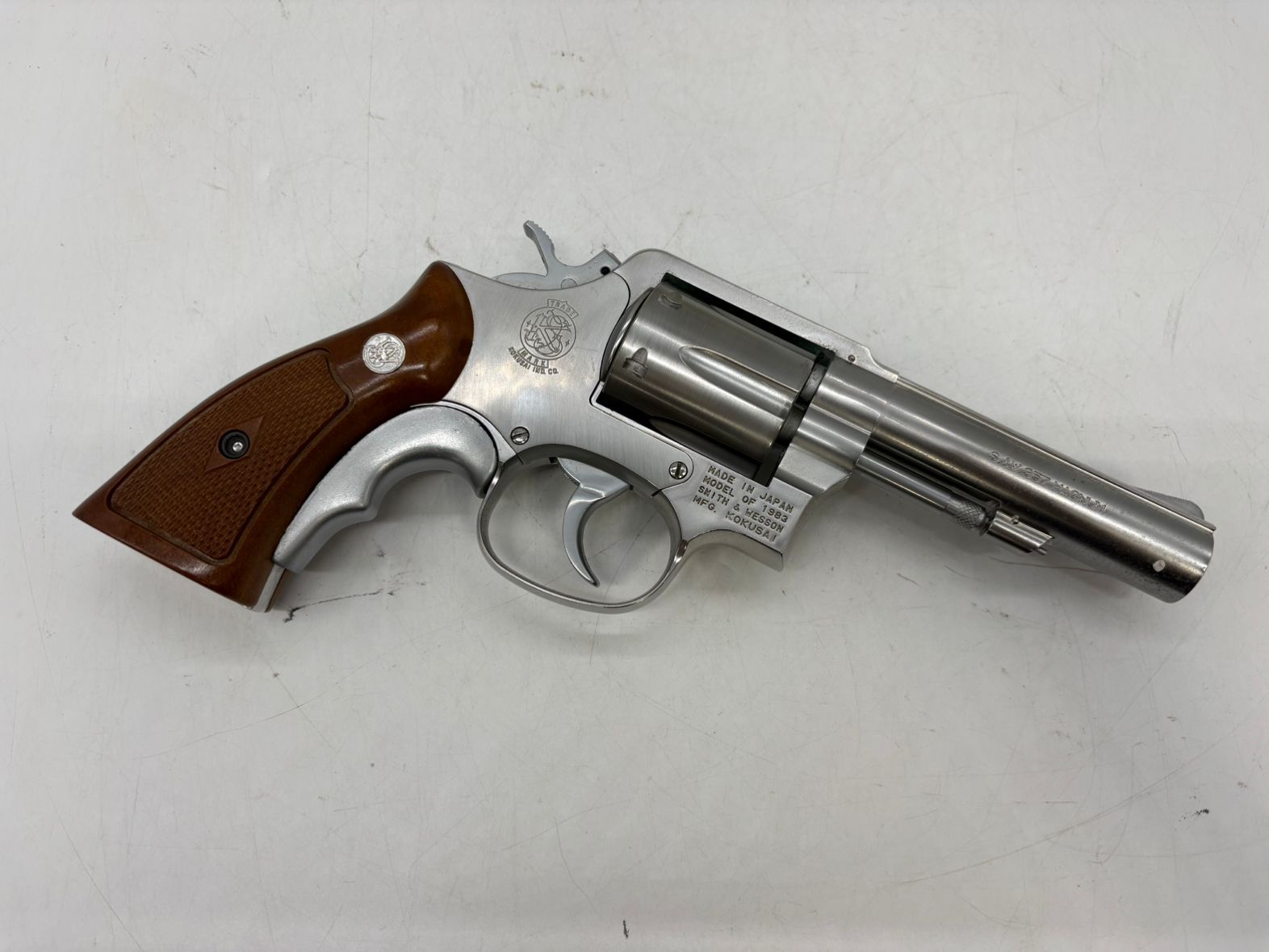 ♪0139 コクサイ モデルガン S&W M65 4inch 357Magnum リボルバー
