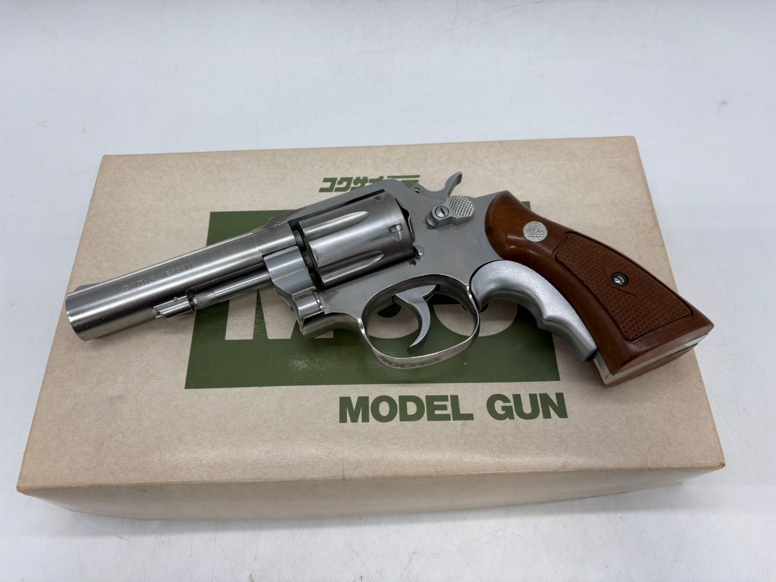 ♪0139 コクサイ モデルガン S&W M65 4inch 357Magnum リボルバー