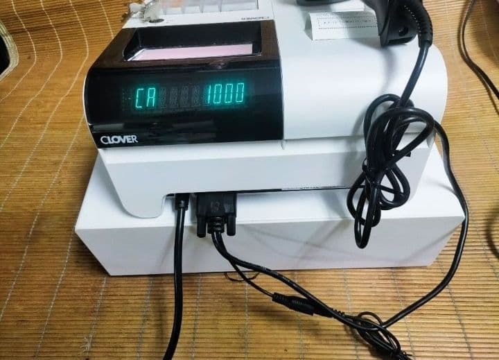 クローバーレジスター JET-670上位スキャナ付き PC連携 119933 - メルカリ