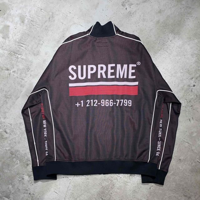 Supreme 22aw World Famous Jacquard Track Jacket Size-XL