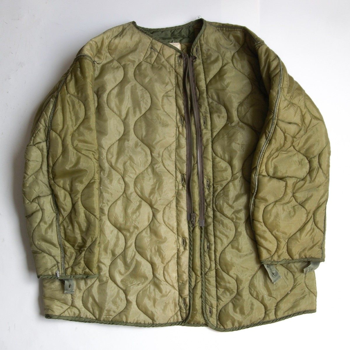 美品/80年製】US ARMY【70S/M-65 モッズコート】S フルセット