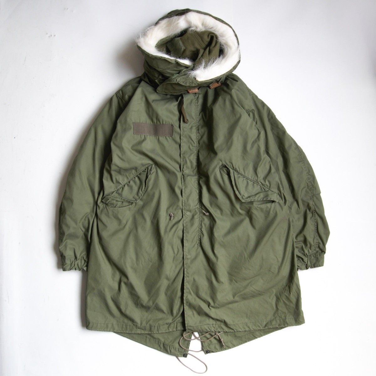 美品/80年製】US ARMY【70S/M-65 モッズコート】S フルセット