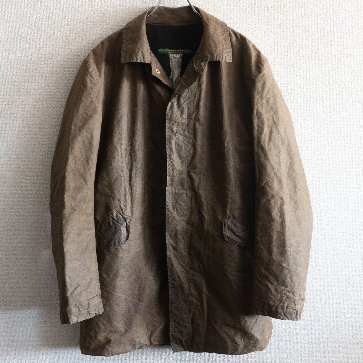 希少】 PAUL HARNDEN【Wax Mac Coat】XS ワックス マック コート