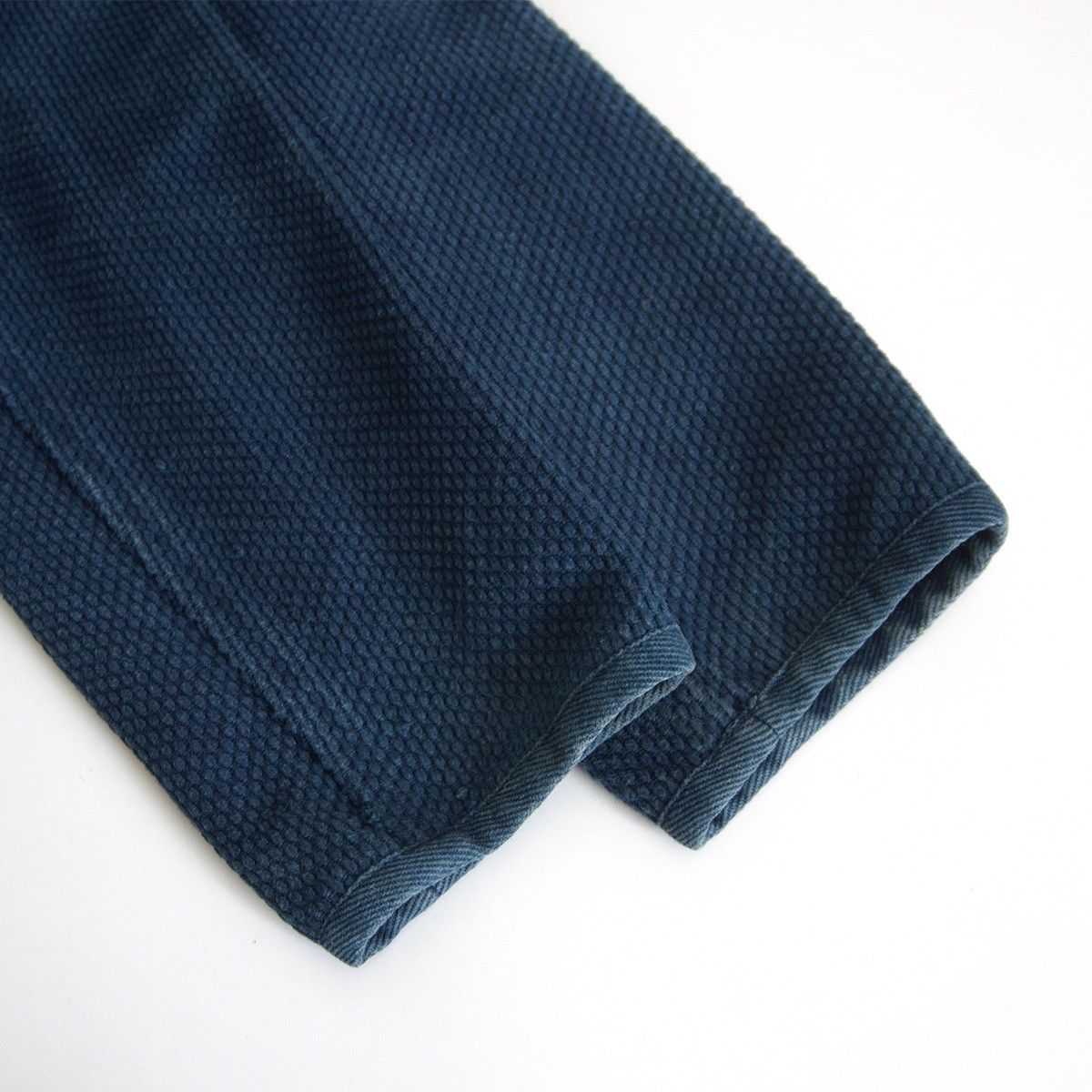 美品】 BLUE BLUE JAPAN 【刺し子 カバーオール ジャケット】2 ブルー