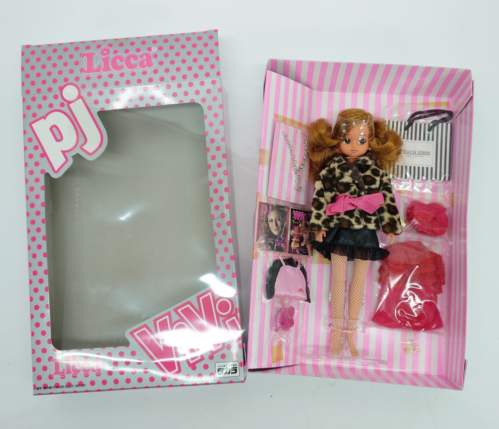 Licca PJ×ViVi コラボ リカちゃん ピーチジョン&Viviリカちゃん お届け