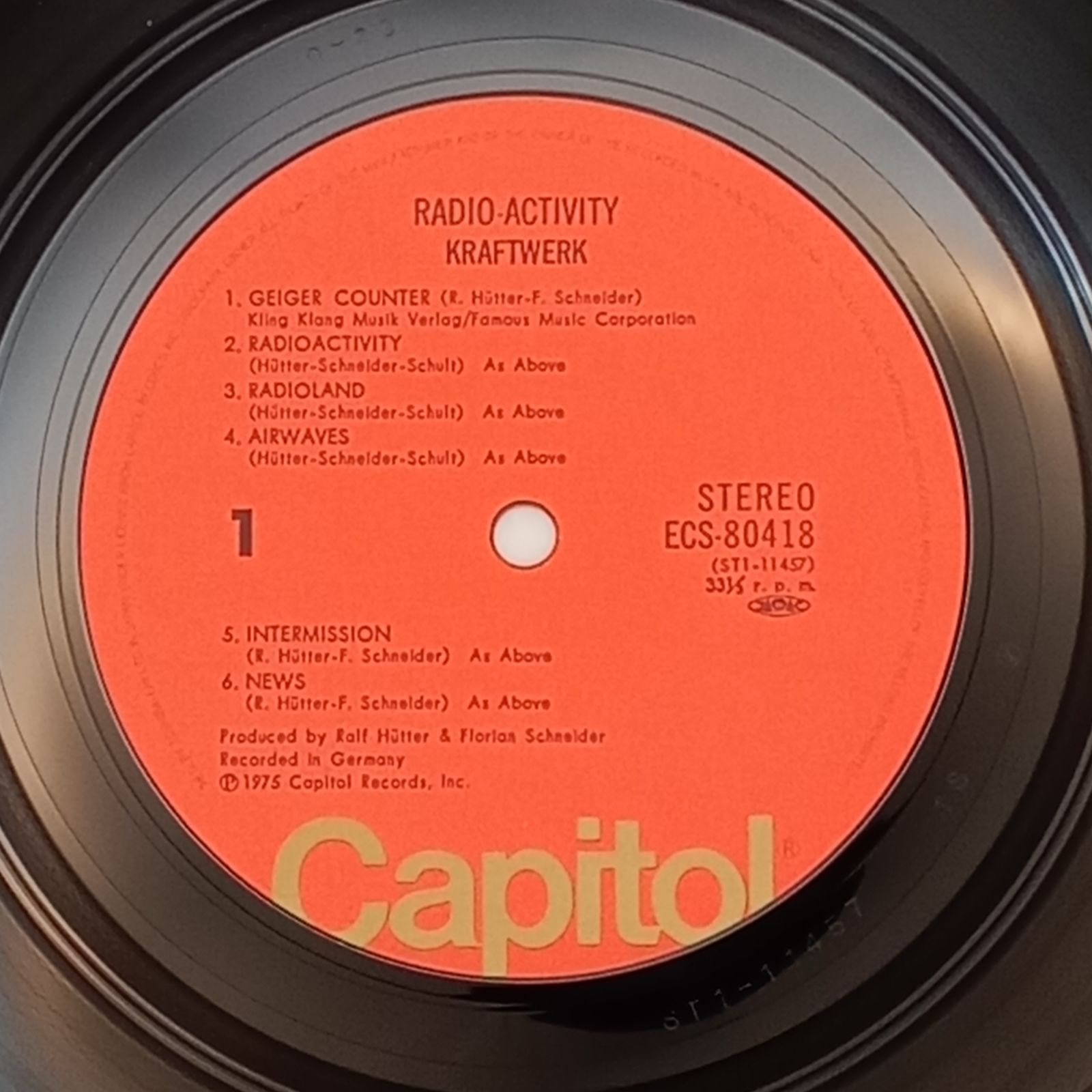 クラフトワーク（Kraftwerk） – 放射能（Radio-Activity） – ECS80418