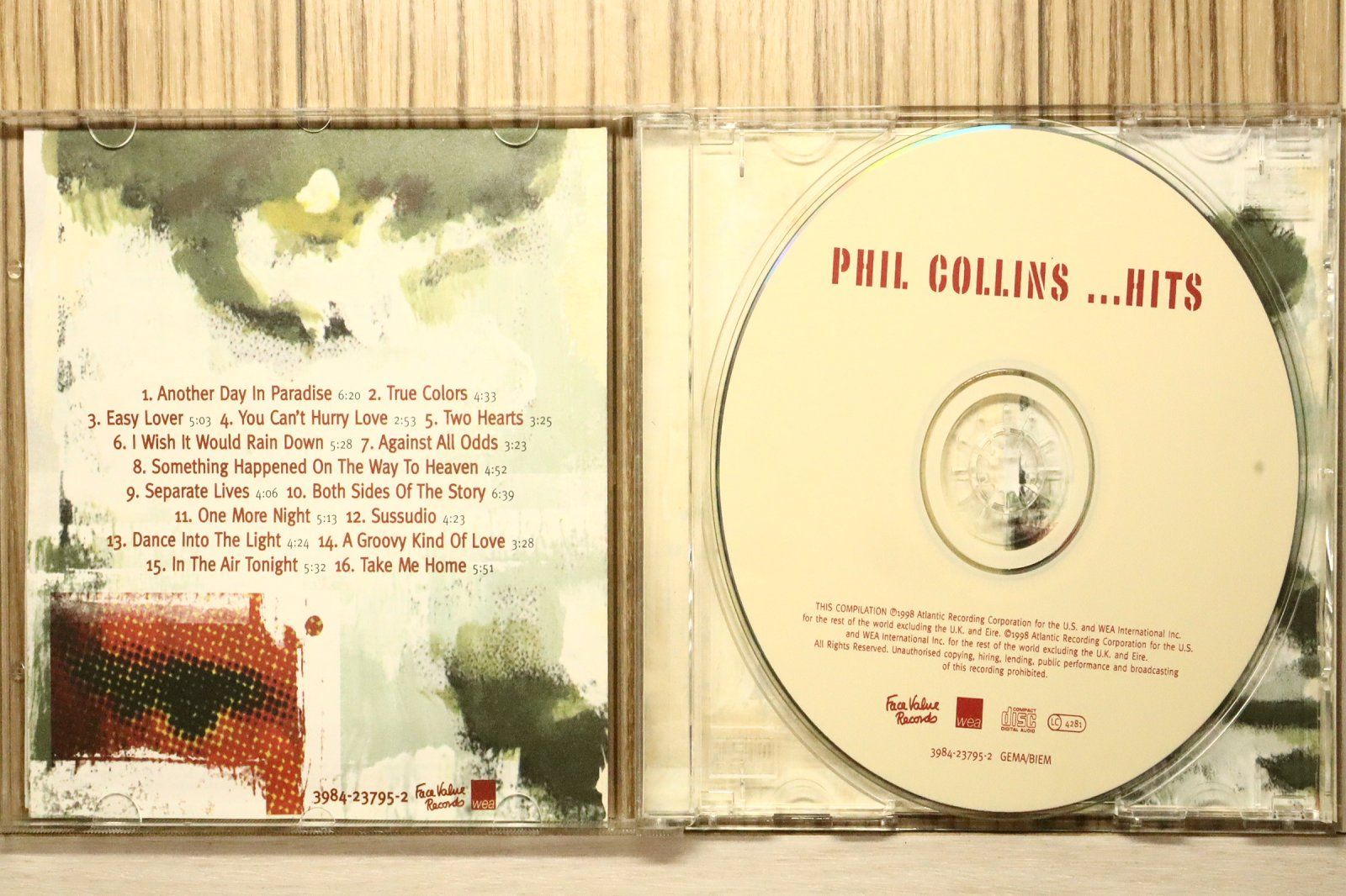 中古CD☆フィル・コリンズ/Phil Collins□ Hits 【3984237952