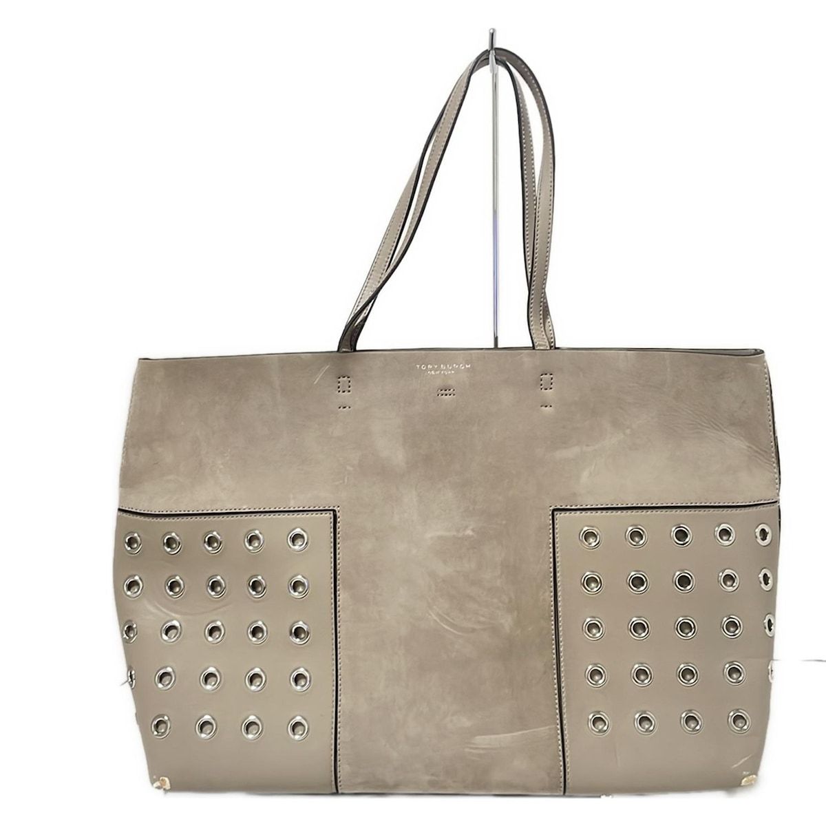バッグ TORY BURCH(トリーバーチ) トートバッグ - グレーベージュ レザー