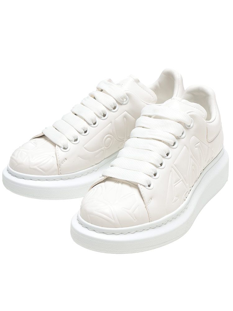 アレキサンダーマックイーン オーバーサイズ レザー スニーカー Alexander McQueen (アレキサンダー マックイーン) レザー オーバー