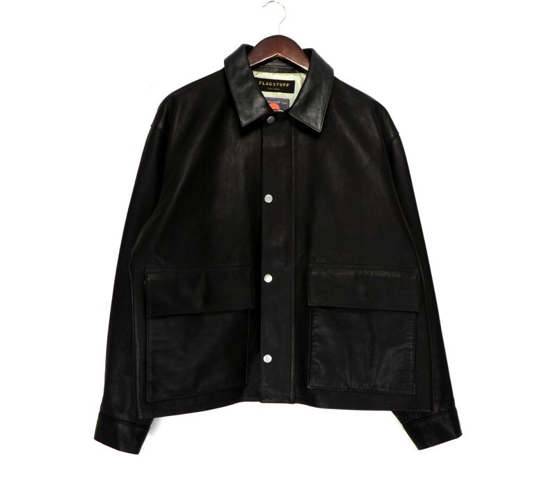 フラグスタフ FLAGSTUFF × ブラックミーンズ blackmeans 【 LEATHER