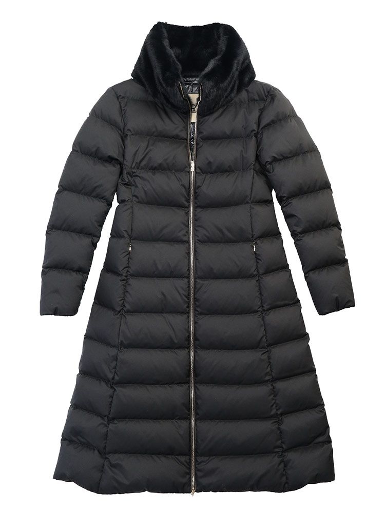 HERNO ヘルノ ファー フルジップ ダウンコート