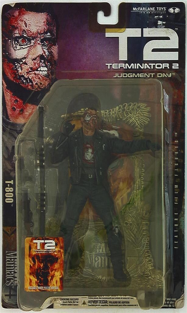 McFARLANE TOYS MOVIE MANIACS 04 T-800 6インチ - メルカリ