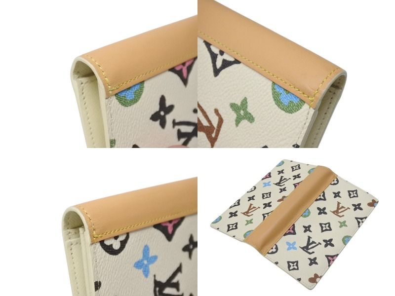 極美品 LOUIS VUITTON ルイヴィトン × タイラーザクリエイター ポルトフォイユ ブラザ NM 長財布 モノグラムクラギー M83335 バニラ 中古 4b006605 極美品 LOUIS VUITTON ルイヴィトン × タイラーザクリエイター