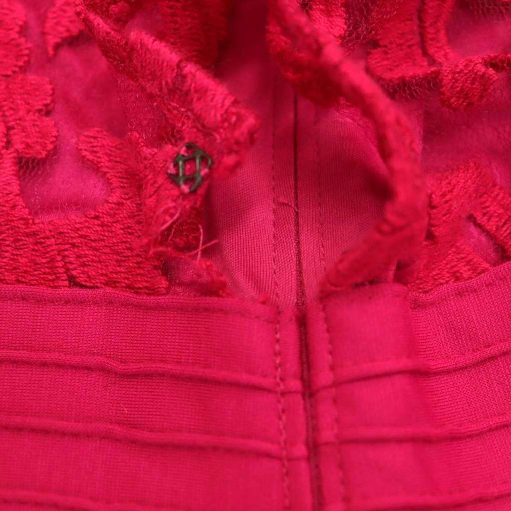 【中古】タダシショージ TADASHI SHOJI ノースリーブドレス ワンピース 2 ピンク チュール レース /CX ■OS タダシショージ TADASHI SHOJI ノースリーブドレス ワンピース 2