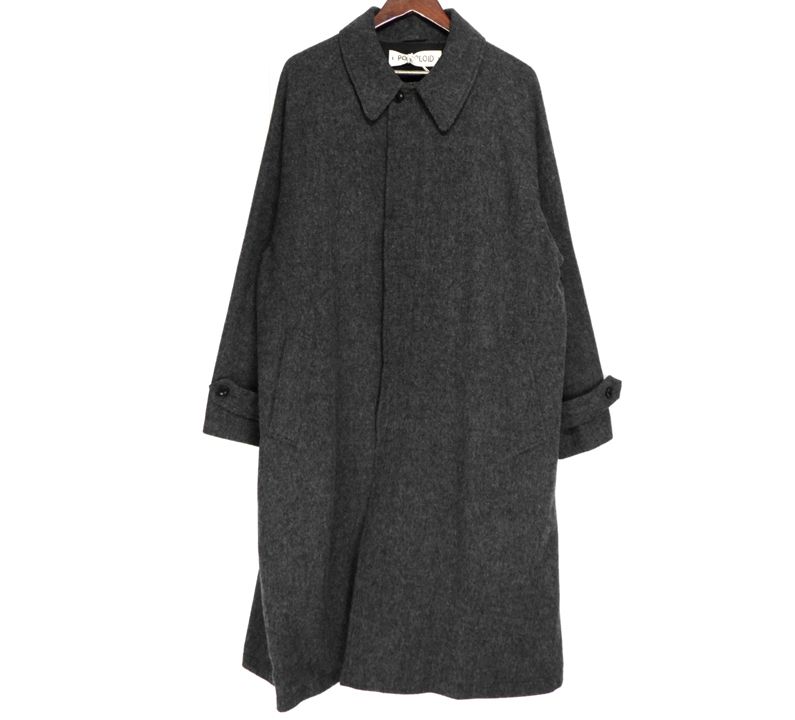 ポリプロイド POLYPLOID 【 LONG COAT C C 1 001 045 】 ステンカラー