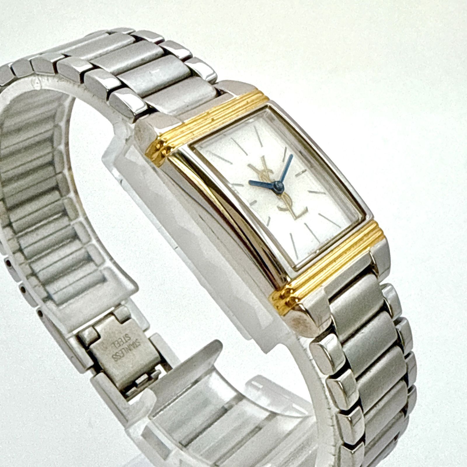 A094【箱入り・調整コマ付き】YSL Yves Saint Laurent イヴ・サン