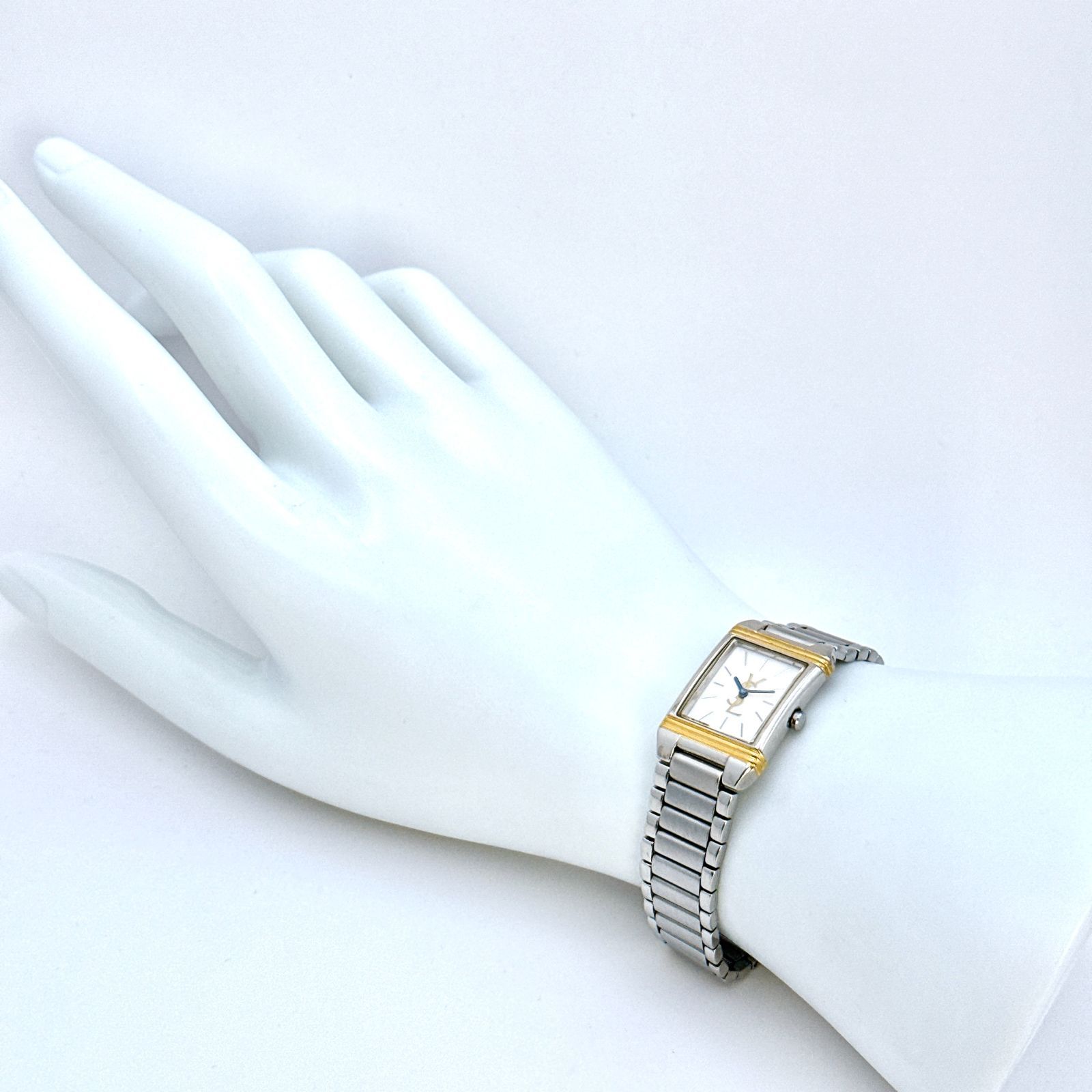 A094【箱入り・調整コマ付き】YSL Yves Saint Laurent イヴ・サン