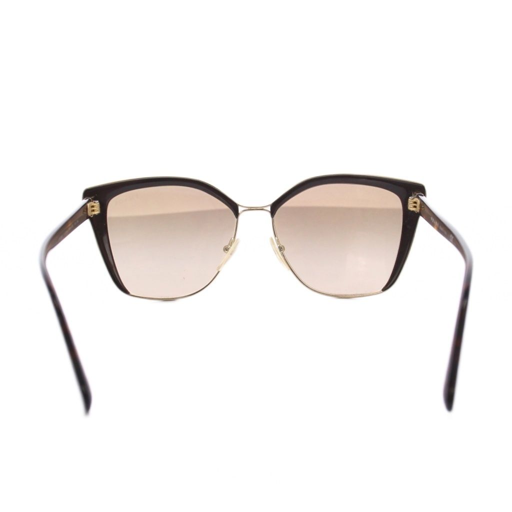 美品 プラダ SPR08O サングラス べっ甲 ブラウン ゴールド レディース 美品 プラダ SPR08O サングラス べっ甲 ブラウン ゴールド レディース