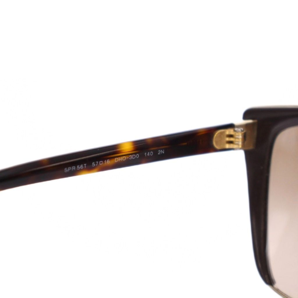 プラダ PRADA サングラス べっ甲柄 57□16 茶色 ブラウン