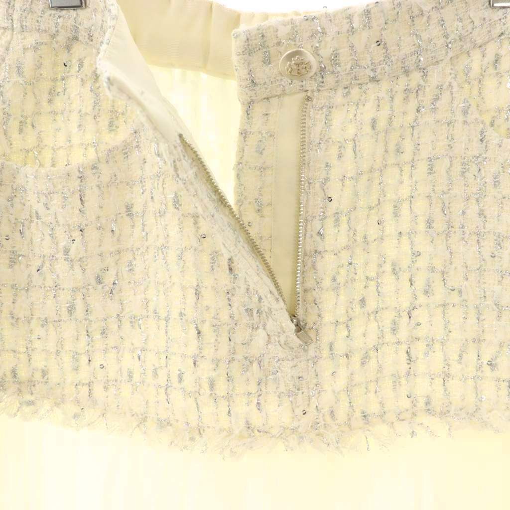 グレースクラス GRACE Class 25SS ツイードコンビチュールスカート