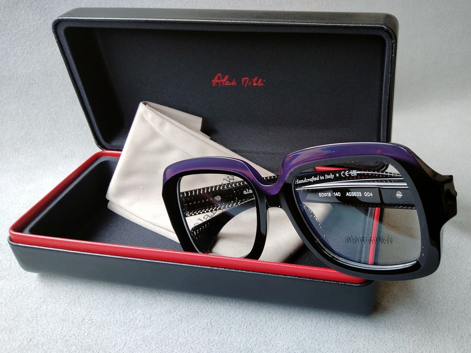 alain mikli paris（アランミクリ）『A03533』Col.004/OPAL PURPLE