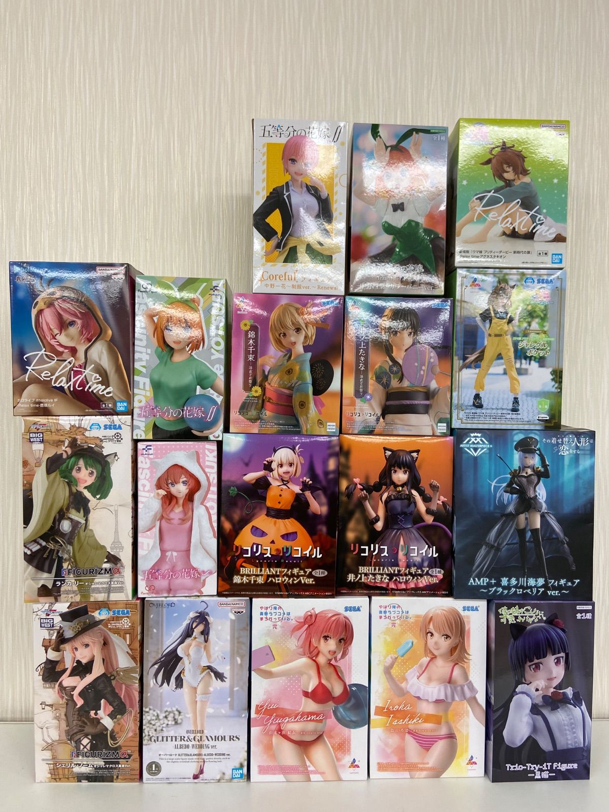 未開封 美少女 フィギュア まとめ 計18点 五等分の花嫁 オーバーロード