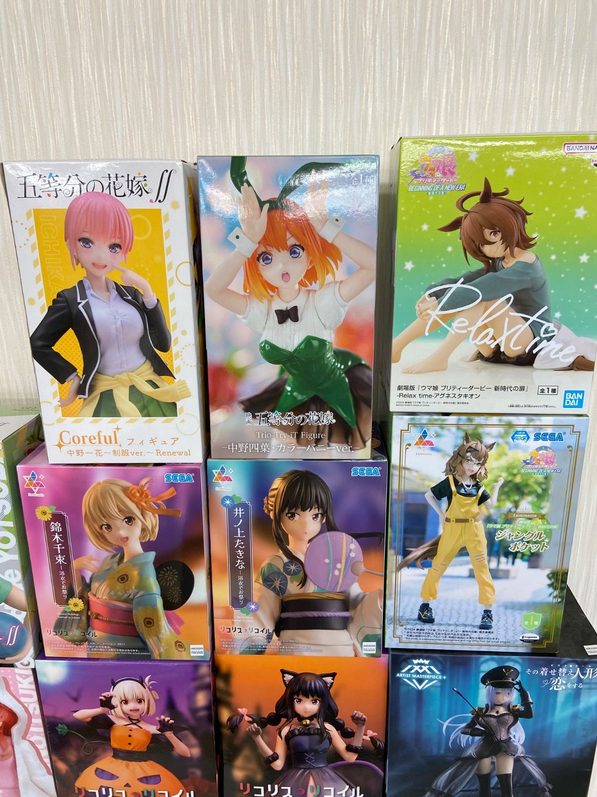 未開封 美少女 フィギュア まとめ 計18点 五等分の花嫁 オーバーロード