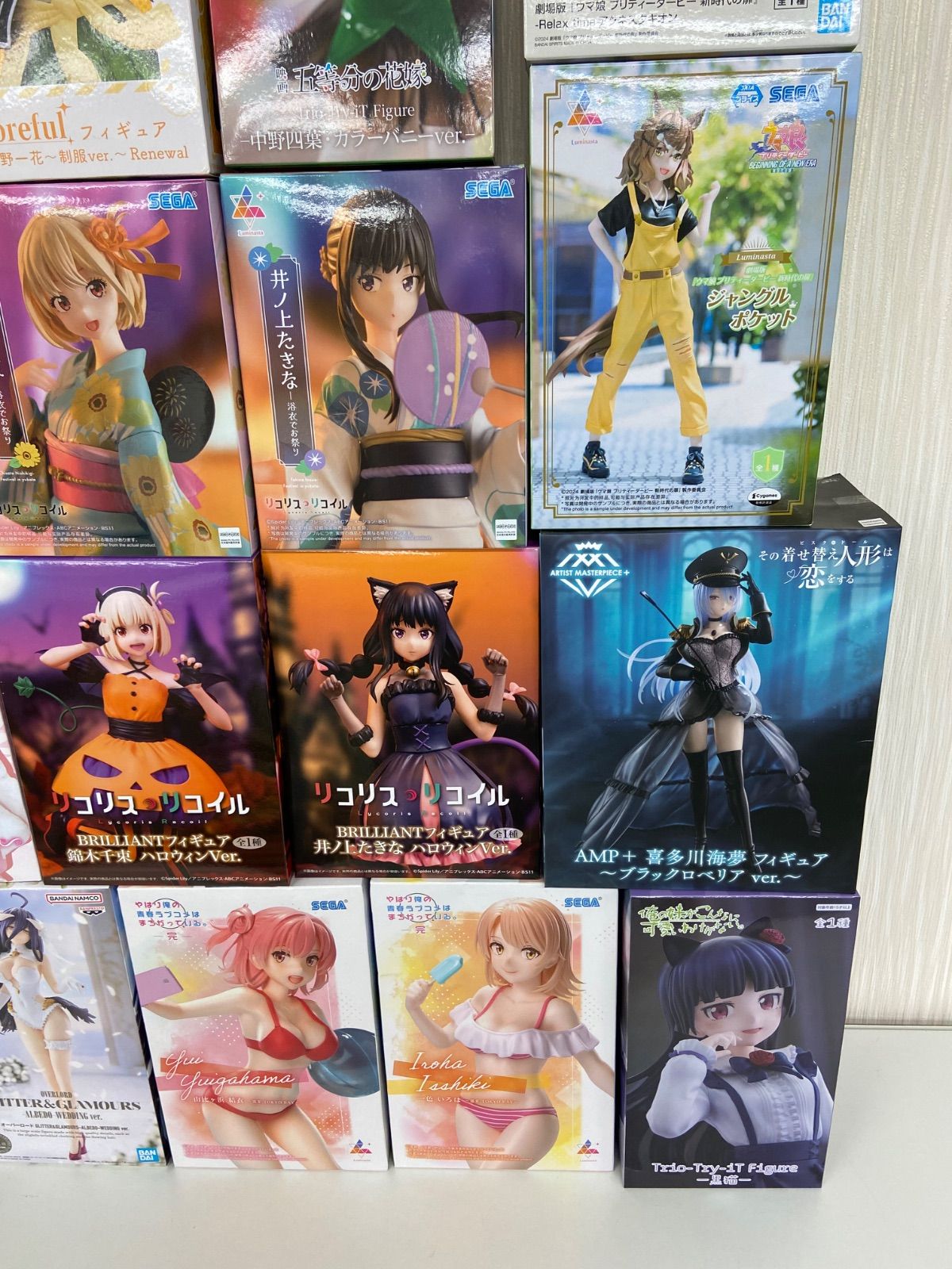 未開封 美少女 フィギュア まとめ 計18点 五等分の花嫁 オーバーロード