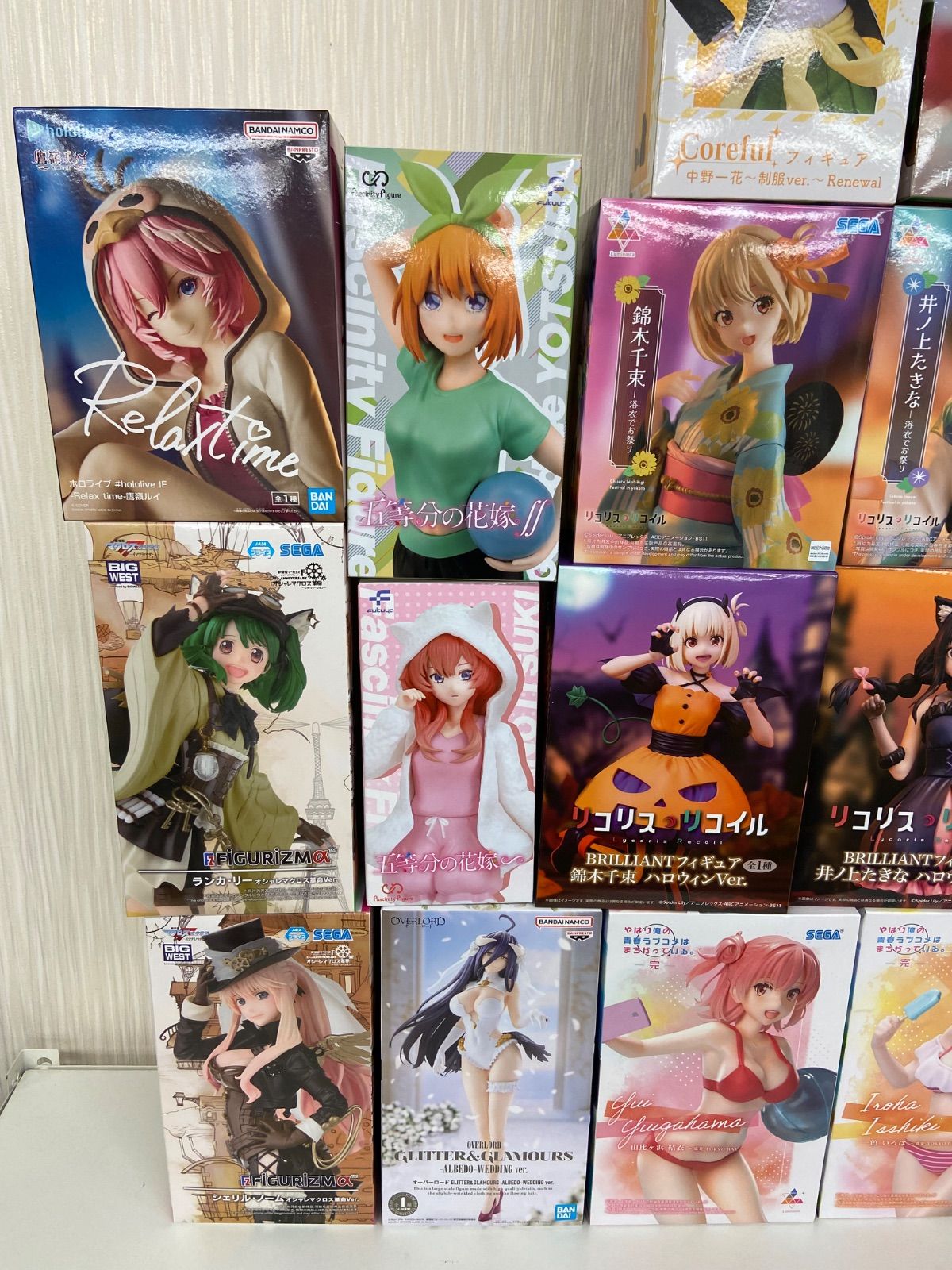 未開封 美少女 フィギュア まとめ 計18点 五等分の花嫁 オーバーロード