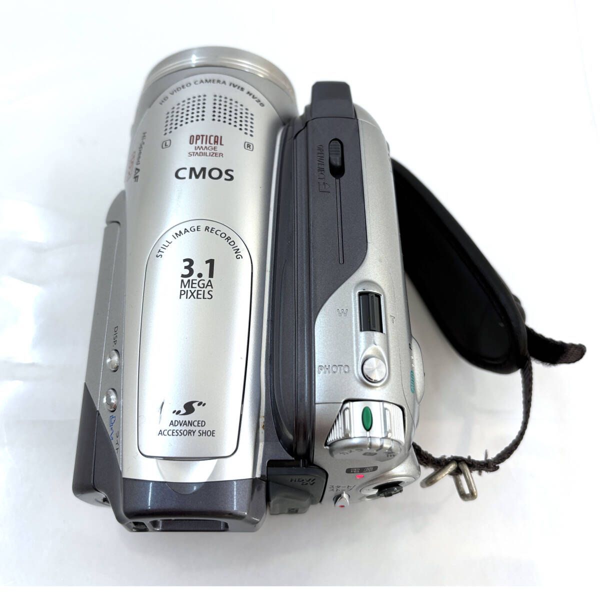 キヤノン】Canon iVIS HV20 ビデオカメラ + 充電器・バッテリー付き