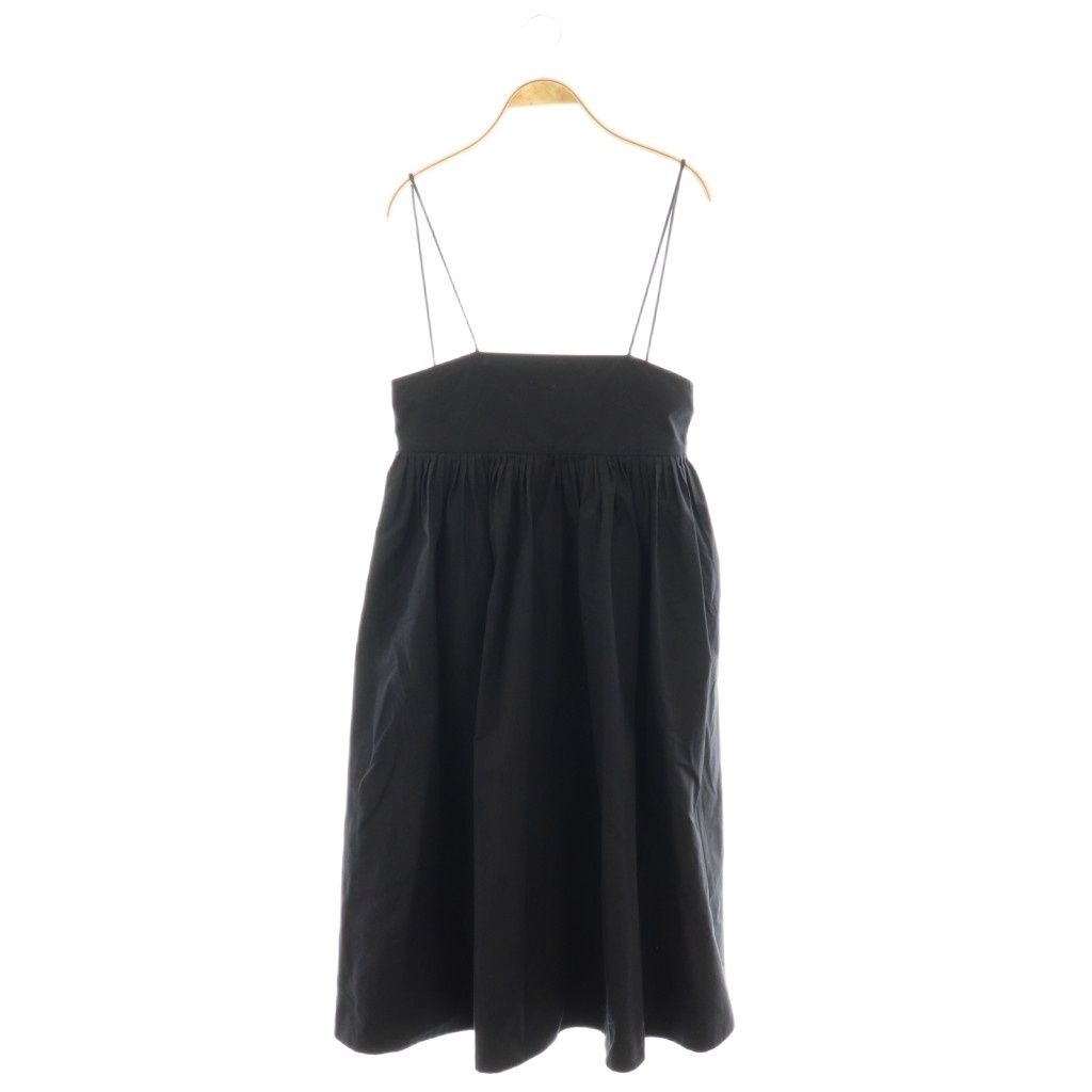 ドゥロワー Drawer コットンタックサロペットスカート ギャザー フレア