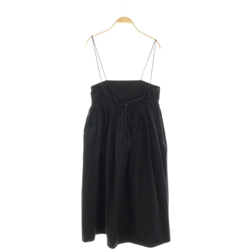 ドゥロワー Drawer コットンタックサロペットスカート ギャザー フレア