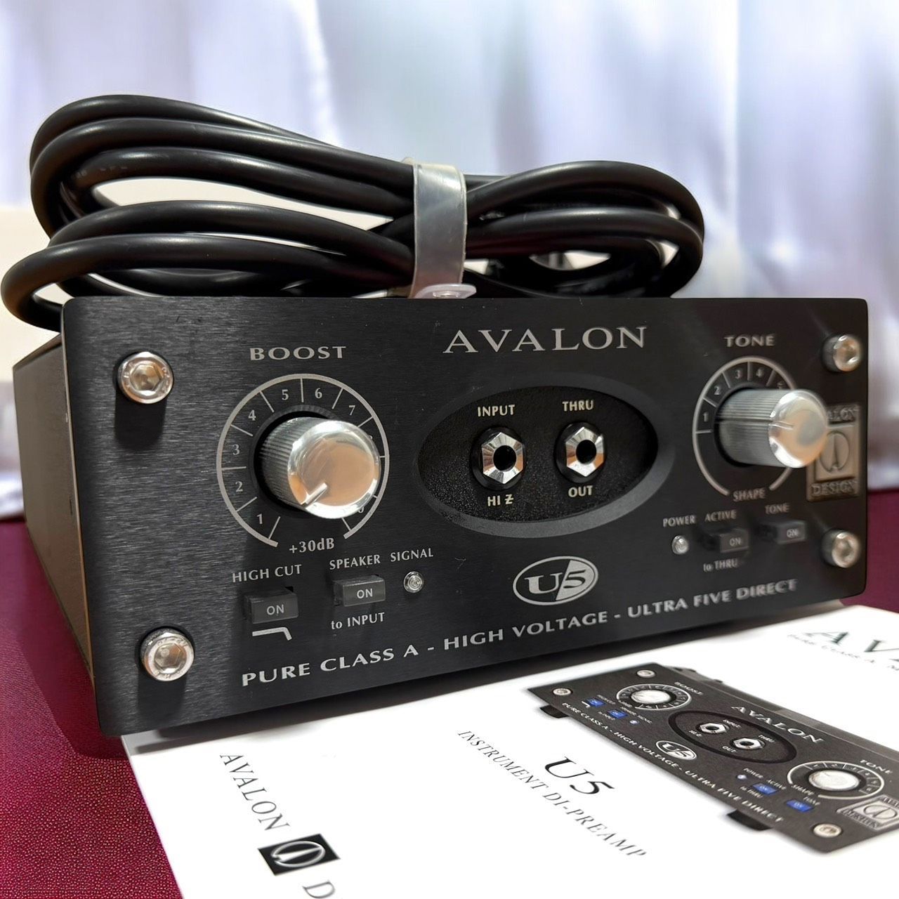 ☆送料無料 極美品 Avalon Design アバロンデザイン U5 BLACK ブラック