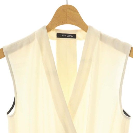 ヨーコチャン YOKO CHAN オールインワン ノースリーブ カシュクール 36